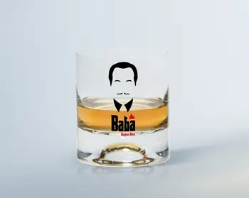 Osobné Farebné Vytlačené Kmotor Kmotra Dizajn Whisky Bardağı-12 Špeciálny Dizajn Priateľov, Milovníkov Darček Krásne Spomienky Office Dekor