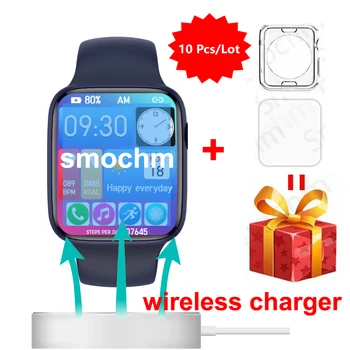 Smochm 10PCS/Veľa WholesaleDT7 Smart Hodinky 1.8 palcový Full Displej Nepremokavé Veľké Batérie Mužov BluetoothGPS Tracker IWO Smartwatch