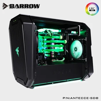 Barrow Akryl Rady ako Voda, Kanál použiť na ANTEC Cube-Razer Počítač Prípade ako pre CPU a GPU Blok RGB 5V 3PIN Vodnej
